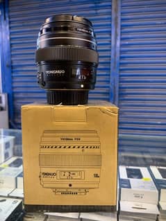 dslr camera lens yongno 100mm 10 by 10 contact 03212306356