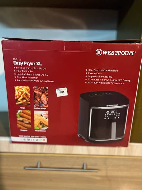 Westpoint Air Fryer XL model WF 5257 1