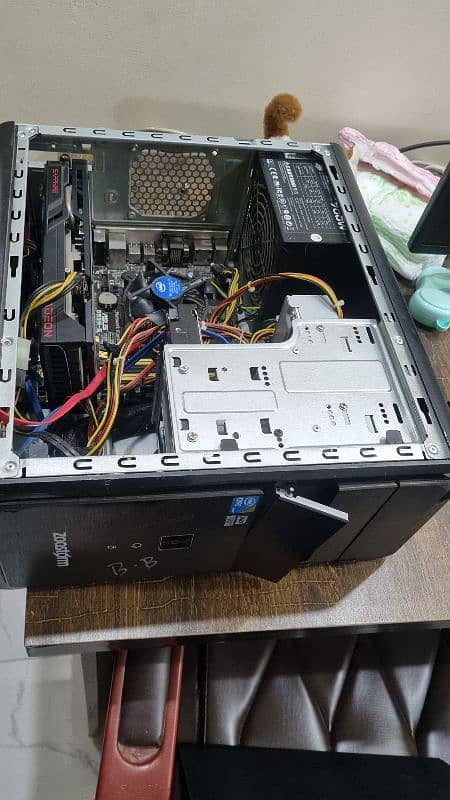 PC for Sale , With Casing + Processor + Fan + Asus Mother Board 1