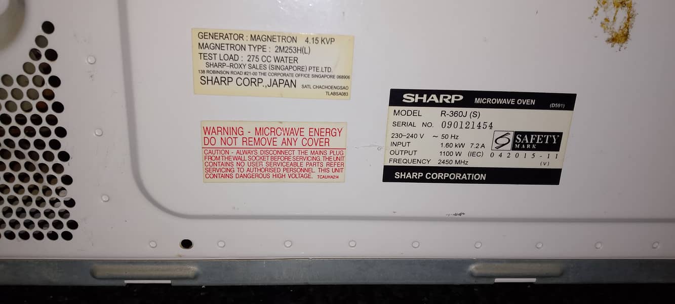 Sharp Microwave Not working 1