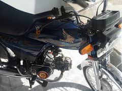 HONDA CD 70 Blue color LUSH and GENWAIN condition 23/24 model. . . . . .