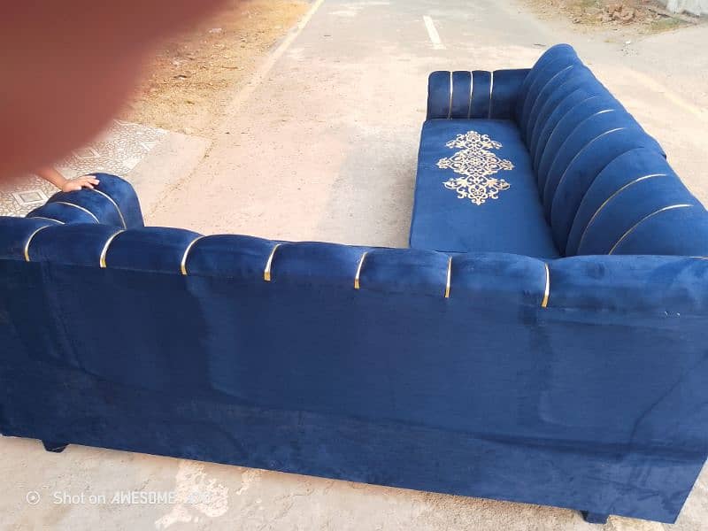 6 seatr l shap sofa sale 2