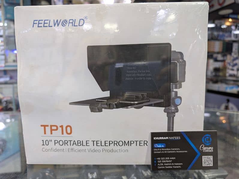 Teleprompter Lens Go and Feelworld 7 inch 8 and 10 inch 0323-2054464 3