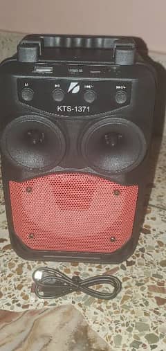 wireless speaker "model: KTS-1371"