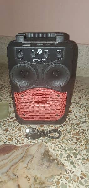 wireless speaker "model: KTS-1371" 1