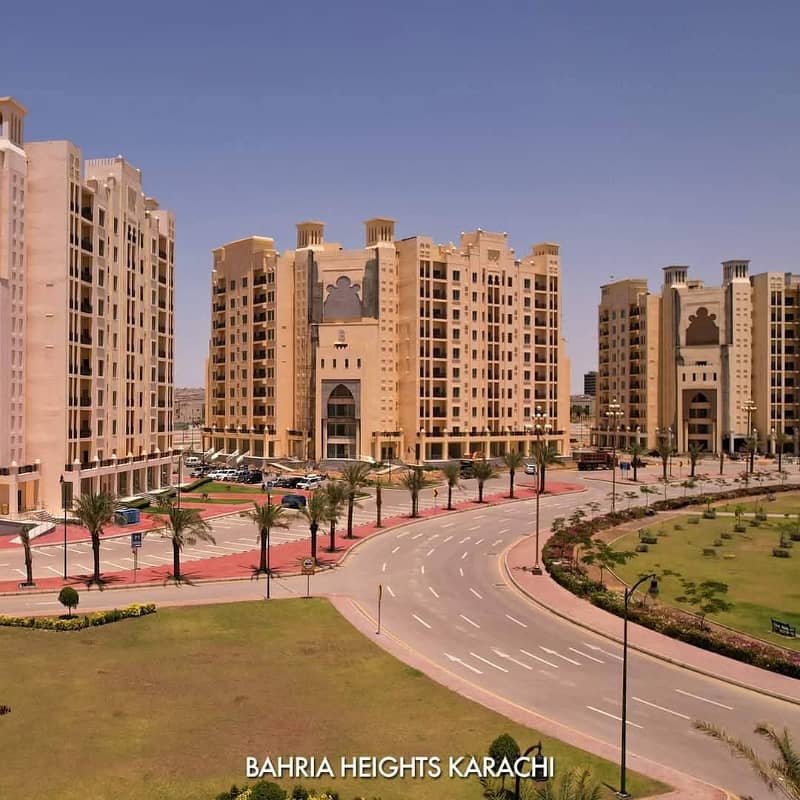 Bahria heights Tower B first floor outer Park face brand new apartment available for rent 03135549217 3