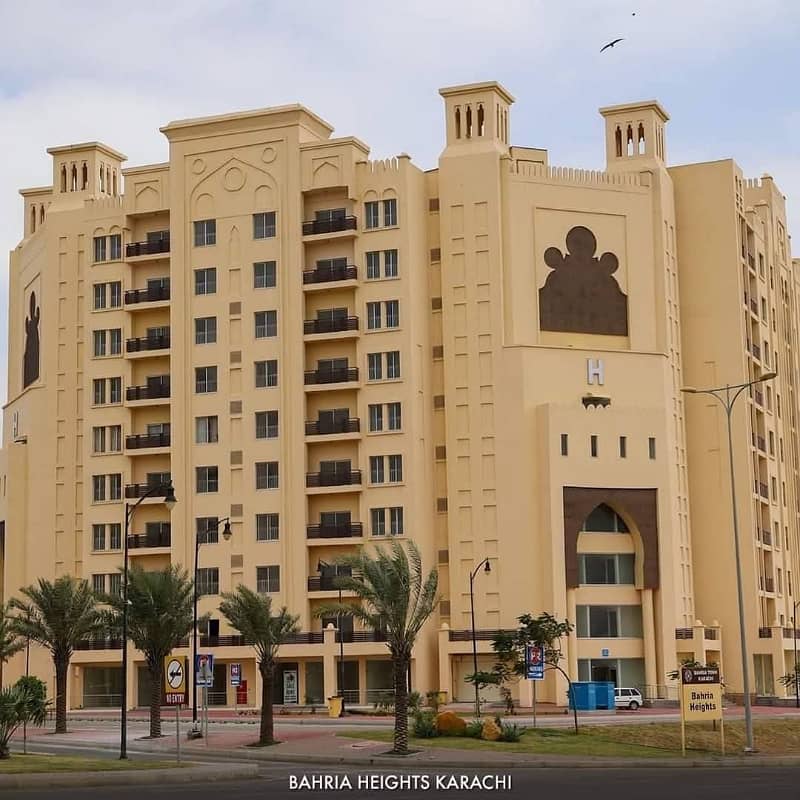 Bahria heights Tower B first floor outer Park face brand new apartment available for rent 03135549217 14