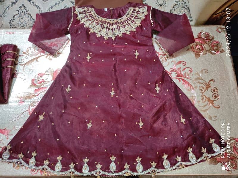 Brand New Sharara dress for girls 0