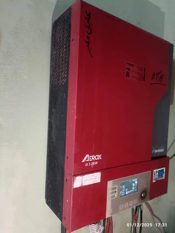 INVEREX AEROX III 3.2 KW on grid inverter Urgently sale 2