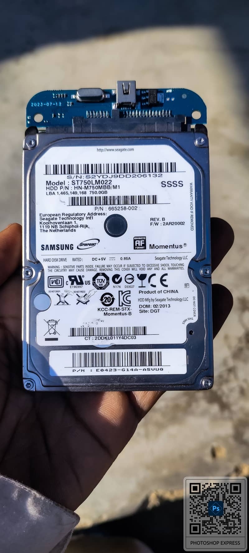 SSD hard drive 0