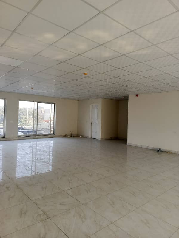 10 Marla Commercial Hall for Rent in Johar Town First & Second Floor, 3600 Sq. Ft. 1