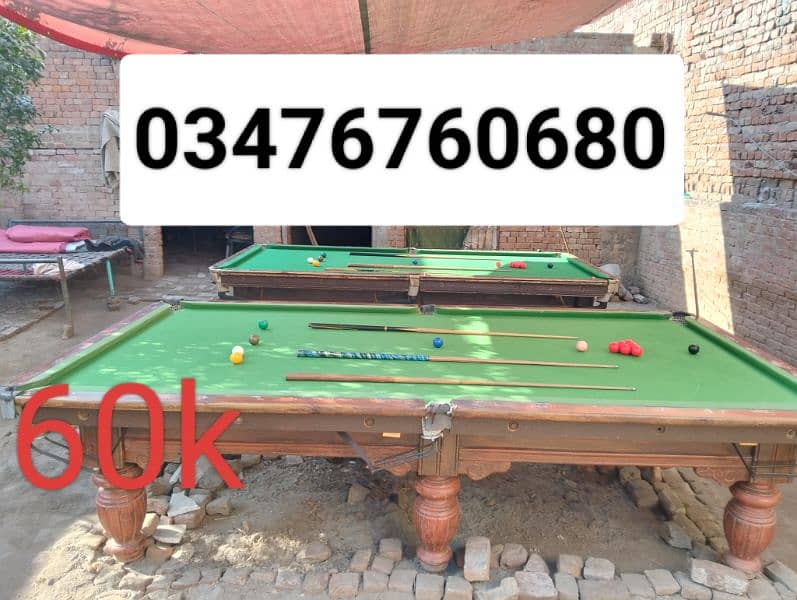 2 Snooker Table 5*10 0