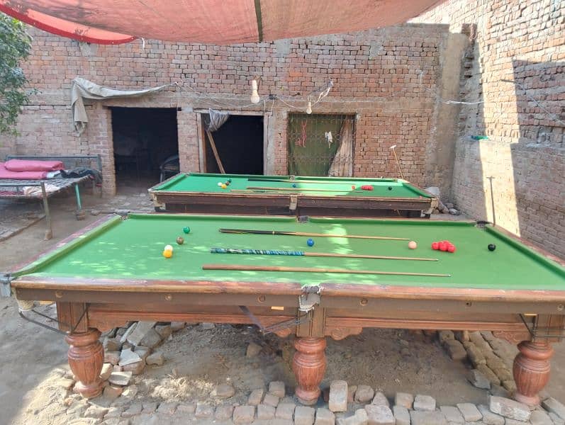 2 Snooker Table 5*10 4