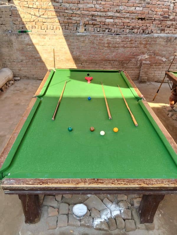 2 Snooker Table 5*10 7