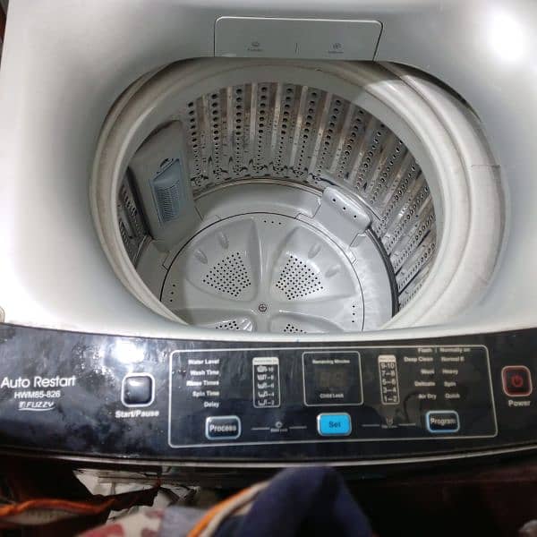 Haier Automatic washing and Dryer Machine 4