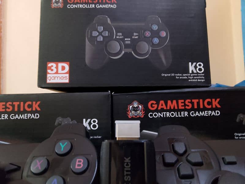 WIRELESS CONTROLLER GAME STICK K8  [COD AVAILABLE] 9