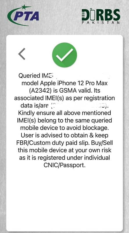 Iphone 12 Pro max (256) PTA Approved 14