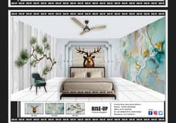 3d flex wallpaper and selling palling