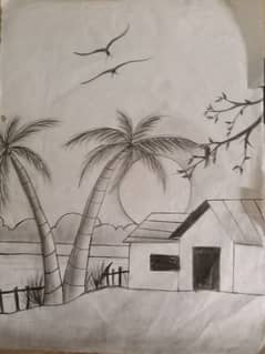 beautifull sindery skecth for charcoal pencil