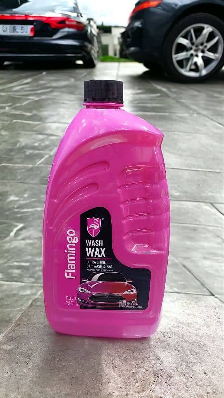 Flamingo Wash and Wax Shampoo 2L 0