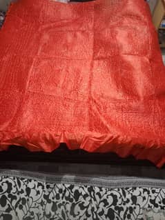 Fancy double bed sheet set (Foam and Frill)