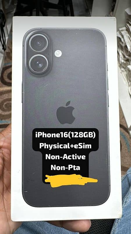 iphone 16 (128) Non Active 0