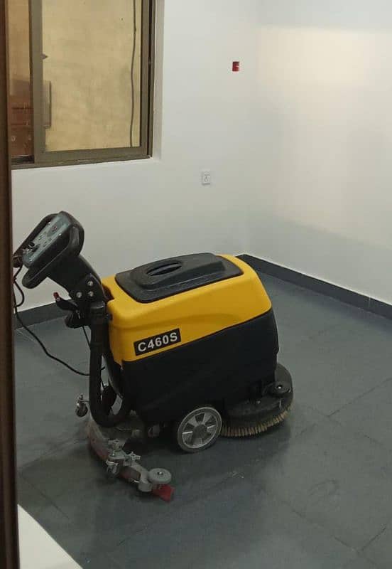 walk behind floor scrubber machine 0