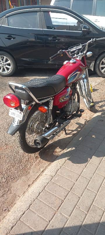 Honda 125 2022 all punjab number in lahore 5