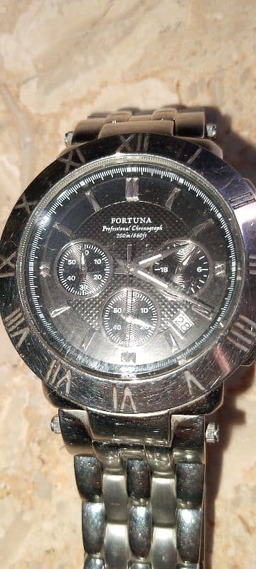 Original Fortuna Radio Controlled Solar Automatic Time Setting 4