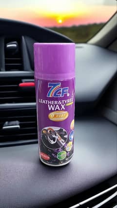 7CF DASHBOARD LEATHER & TYRE WAX 450ml