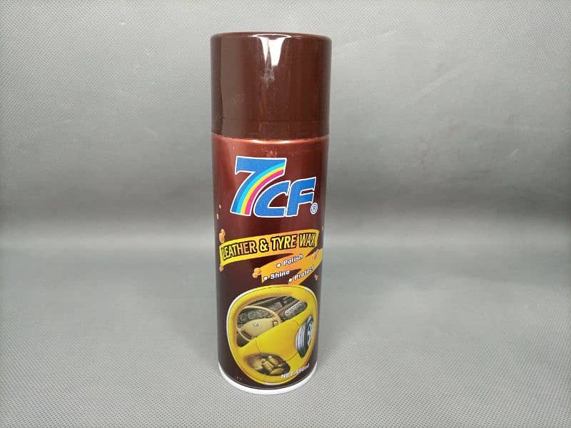 7CF DASHBOARD LEATHER & TYRE WAX 450ml 2