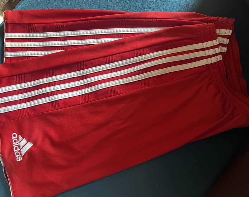 Adidas red Climalite kit 2