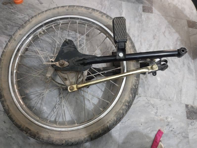 back rim with tiyr tube and chimta 03026937404 0