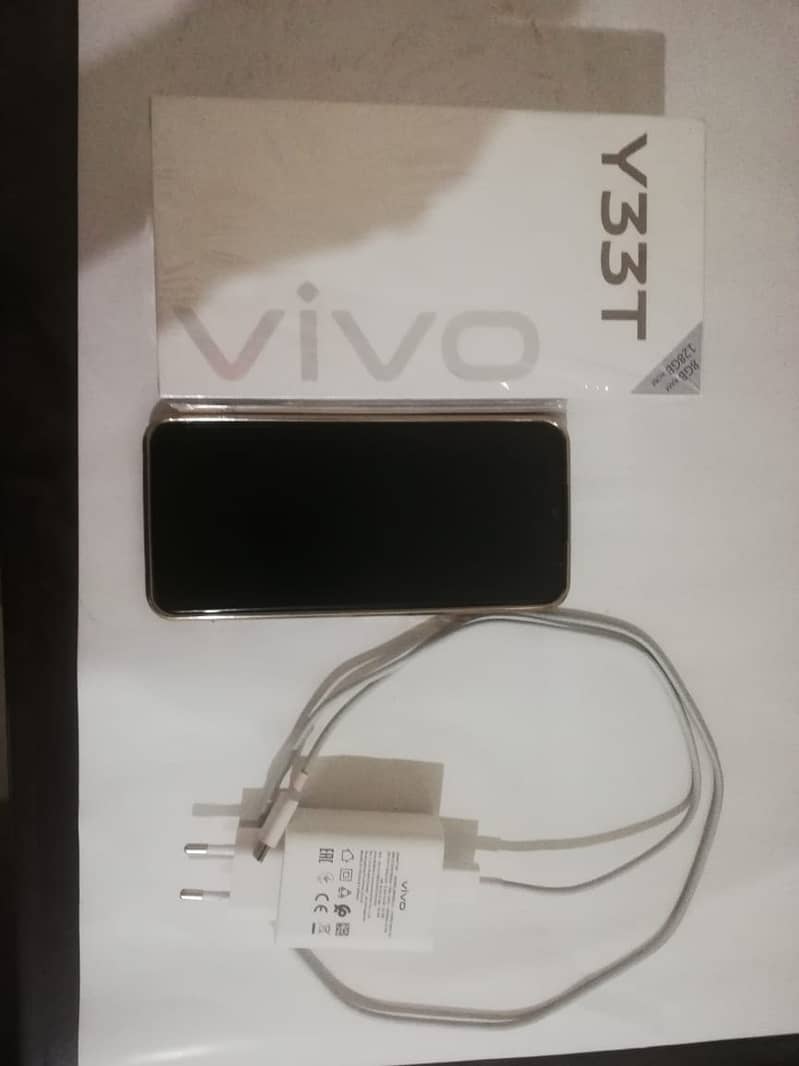 Vivo Y33T with Complete box 0