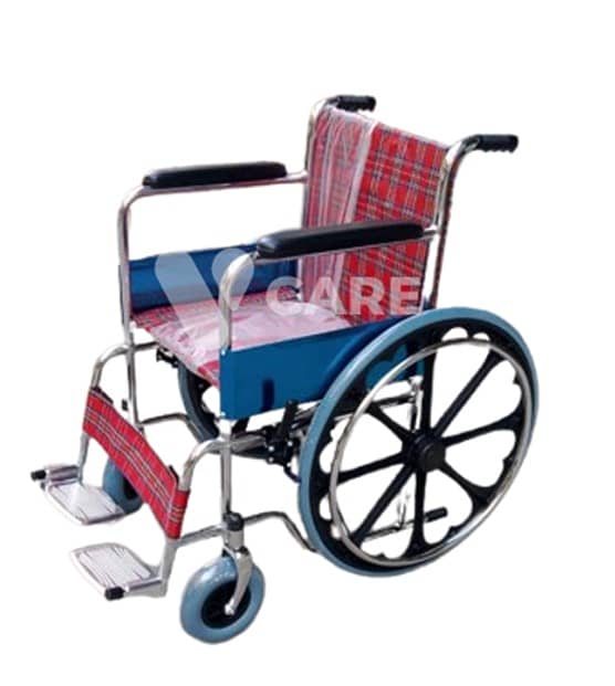 BMW WHEELCHAIR WITH OXFORD CLOTH MAG WHEEL & 50MM TYRE PRICE 18000/- 0