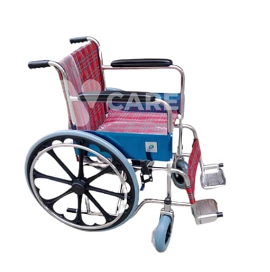 BMW WHEELCHAIR WITH OXFORD CLOTH MAG WHEEL & 50MM TYRE PRICE 18000/- 1