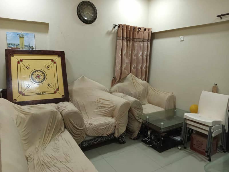 Beautiful flat available for sale in North Nazimabad Block F 12