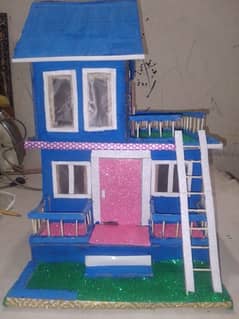 Handmade Mini Doll House | Unique Cardboard Creation"