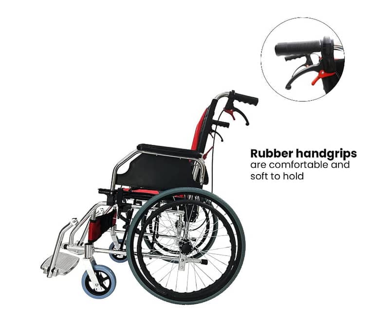 LIGHTWEIGHT COMPACT DURABLE WHEELCHAIR 23500/- 1