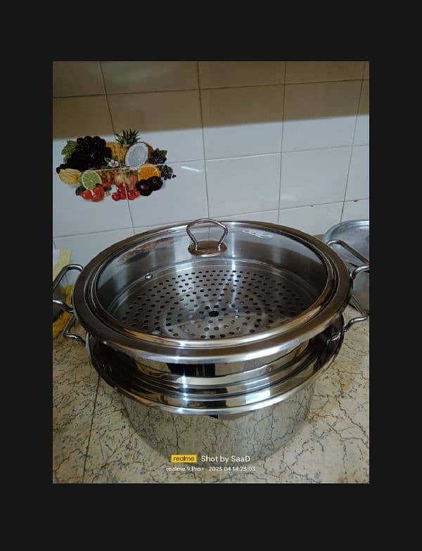 40cm Original Alpha Food Steamer (Brand New) 2