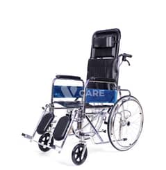 RECLINING WHEELCHAIR FULL WITH FULL SUPPORT FOR BODY PRICE 29000/-