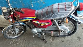 Honda 125 lush bik