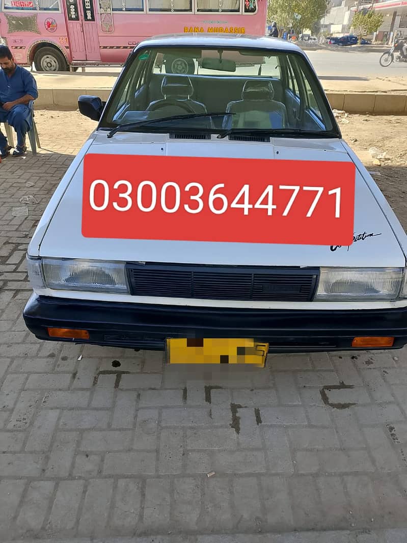 nissan sunny 1987 0