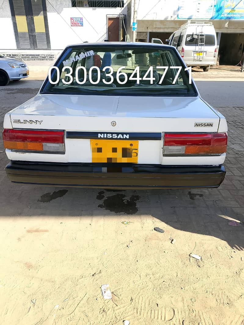 nissan sunny 1987 8