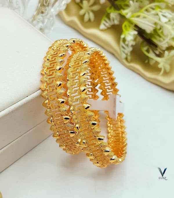 Fancy Gold plated Bangles 2