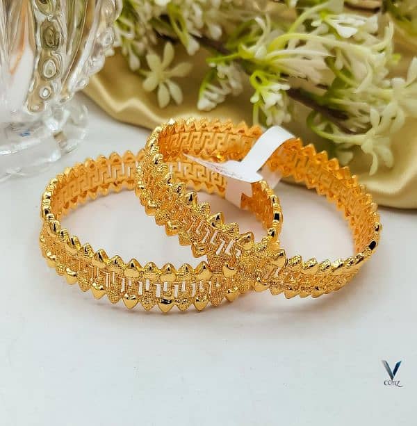 Fancy Gold plated Bangles 3