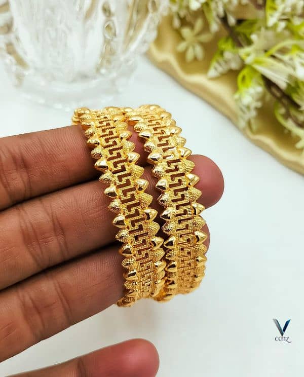 Fancy Gold plated Bangles 4