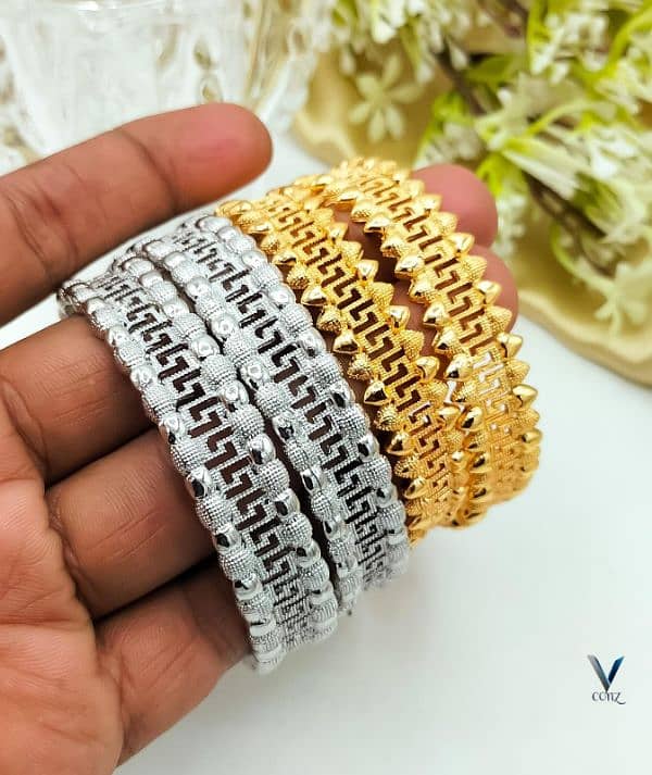 Fancy Gold plated Bangles 6