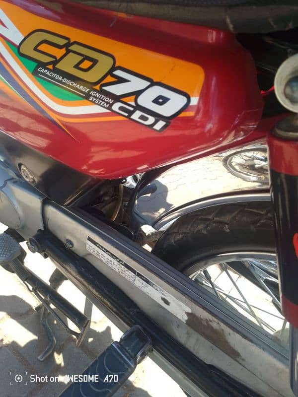 Honda CD 70 for sale 2020 model 4