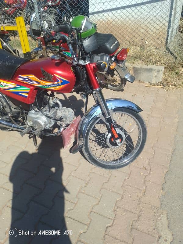 Honda CD 70 for sale 2020 model 11